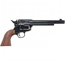 King Arms SAA .45 Peacemaker Gas Revolver M - Black