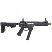 King Arms TWS 9mm SBR Gas Blow Back Rifle - Black