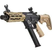 King Arms TWS 9mm SBR Gas Blow Back Rifle - Dark Earth