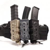 Laylax Battle Style Bite Mag SMG Quick Mag Holder Single Pack - Black