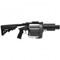 LDT MGL Grenade Launcher & Retractable Stock - Black