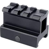 METAL Height Rail QD Mount 3 Slot - Black