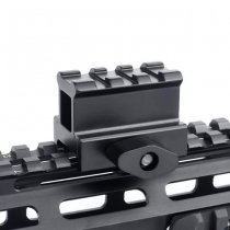 METAL Height Rail QD Mount 3 Slot - Black