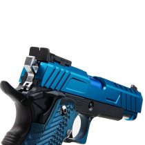 RWA DIVA Hi-Capa 5.1 Gas Blow Back Pistol G10 Grip - Blue
