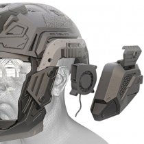 SRU P3 Tactical Helmet Kit Type III - Black