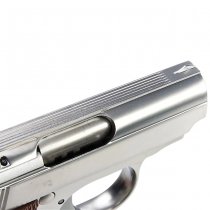WE CT25 Gas Blow Back Pistol - Silver