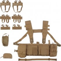 WoSport UW Tactical Patrol Chest Rig - Coyote