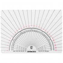 M-Tac Ecopybook Tactical Protractor PR-R