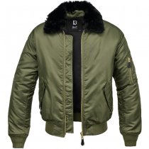 Brandit MA2 Jacket Fur Collar - Olive