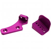 Revanchist Marui Hi-Capa GBB Adjustable Thumb Rest INF Style - Purple