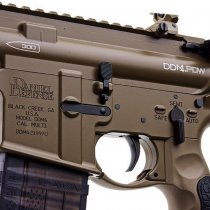 Cyma CGS EMG Daniel Defense DDM4 PDW Gas Blow Back Rifle - Dark Earth