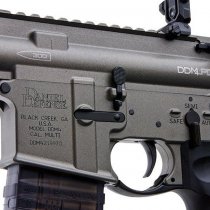 Cyma CGS EMG Daniel Defense DDM4 PDW Gas Blow Back Rifle - Silver