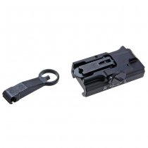 GunsModify 416A5 Style Sight Set Full CNC - Black