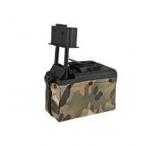 A&K M249 1500rds Box Magazine - Multicam
