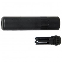 G&G Mk16 Silencer & 14mm CCW Flashhider - Black