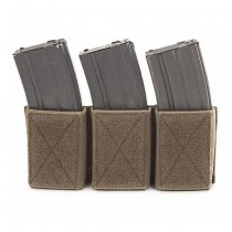 Warrior Covert Plate Carrier Velcro Magazine Pouch - Coyote