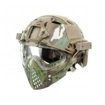 FAST Helmet & Mask Size M - Multicam