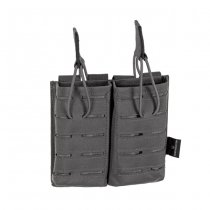 Invader Gear 5.56 Double Direct Action Gen II Mag Pouch - Wolf Grey