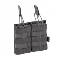 Invader Gear 5.56 Double Direct Action Mag Pouch - Wolf Grey