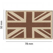 Clawgear Great Britain Flag Patch - Desert