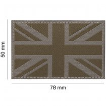 Clawgear Great Britain Flag Patch - RAL 7013