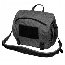 Helikon Urban Courier Bag Large Nylon - Black-Grey Melange