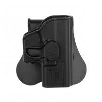 Amomax Glock 26/27/33 Paddle Holster RH - Black