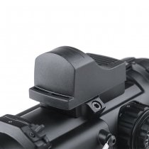 Theta Optics 4x32E Scope & Micro Red Dot Sight - Black