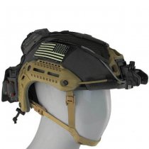 Agilite MTEK FLUX Helmet Cover Gen4 - Black - L/XL