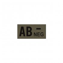 Pitchfork AB NEG Blood Type IR Patch - Ranger Green