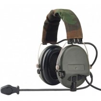 Z-Tactical SRDN Headset - Olive / Woodland