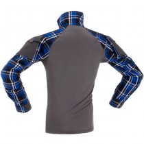 Invader Gear Flannel Combat Shirt - Blue - 2XL