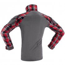 Invader Gear Flannel Combat Shirt - Red - L