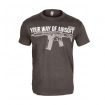 Specna Arms Shirt - Your Way of Airsoft 04 - Grey/White