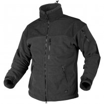 Helikon Classic Army Fleece Windblocker Jacket - Black - M