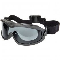 FMA Spectra Goggles Double Layer Grey Lens - Black