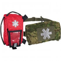 Helikon Modular Individual Med Kit Pouch - Pencott Wildwood