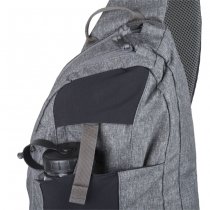Helikon EDC Sling Backpack Nylon Polyester Blend - Black-Grey Melange
