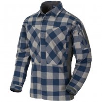 Helikon MBDU Flannel Shirt - Slate Blue Checkered