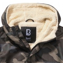 Brandit Windbreaker Sherpa - Dark Camo - 2XL