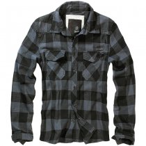 Brandit Checkshirt - Black / Grey