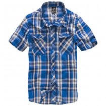 Brandit Roadstar Shirt Shortsleeve - Blue - M