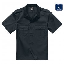 Brandit US Shirt Shortsleeve - Black - 7XL