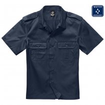 Brandit US Shirt Shortsleeve - Navy - 2XL