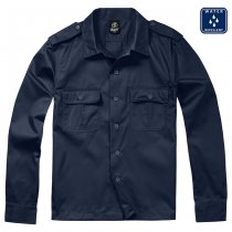 Brandit US Shirt Longsleeve - Navy - 5XL