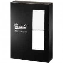 Brandit Boxershorts Logo 2-pack - White / White - L