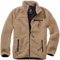 Brandit Teddyfleece Jacket - Camel - XL