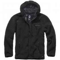 Brandit Teddyfleece Worker Jacket - Black - 2XL