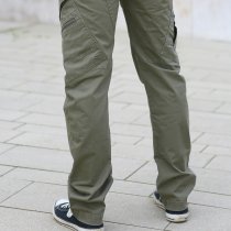 Brandit Adven Trouser Slim Fit - Olive - S