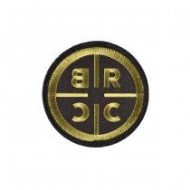 Black Rifle Coffee Logo Patch - Gold / Black